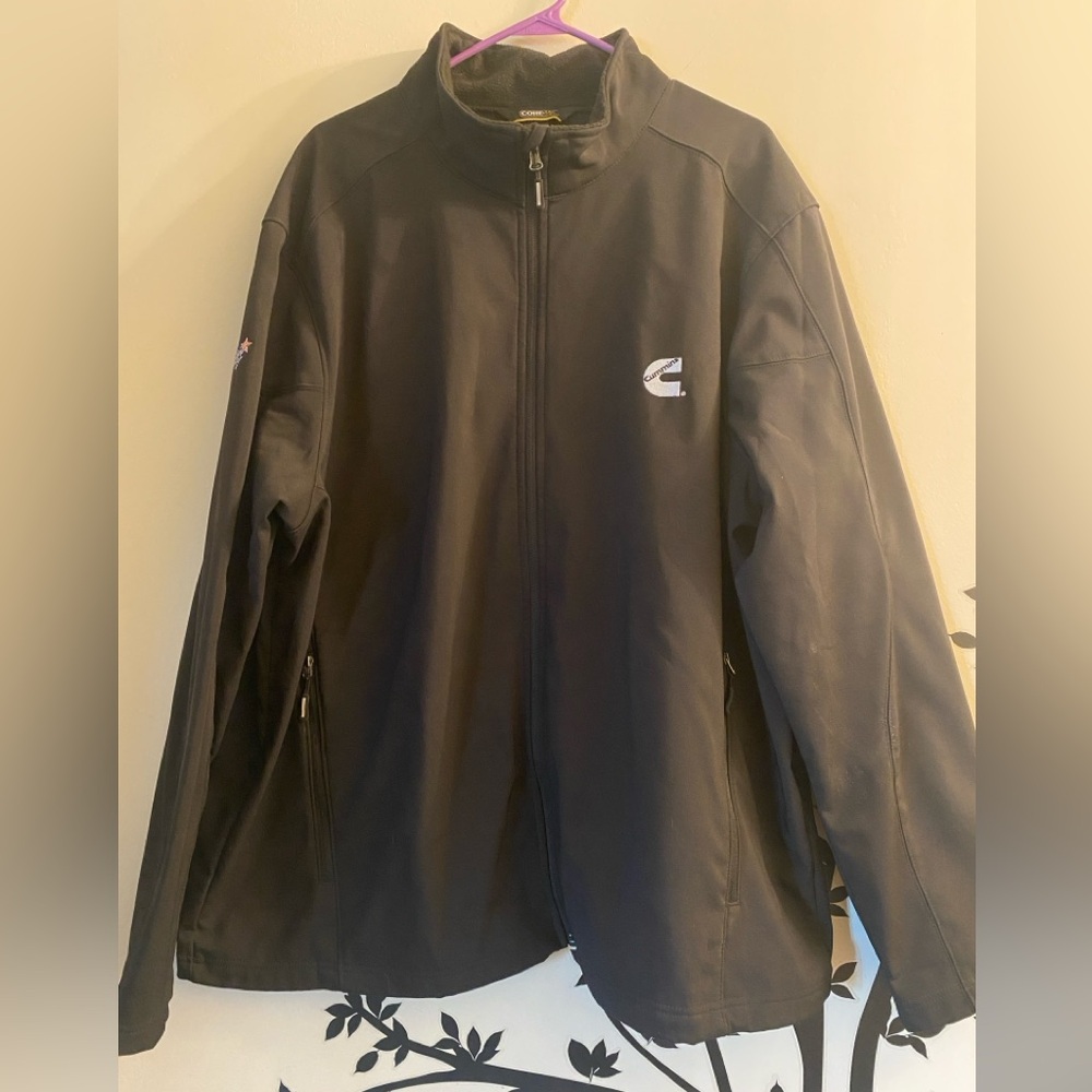 Cummins Engine Men's Black Performance Jacket